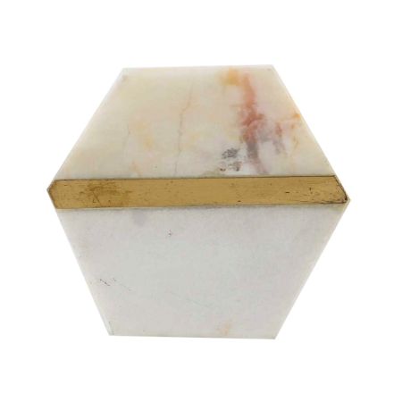 Hexagon Terrazzo Marble Round Cabinet Knobs